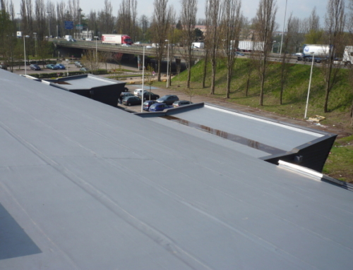 Etanchéité en PVC sur bac sec en aluminium à Metz (57)